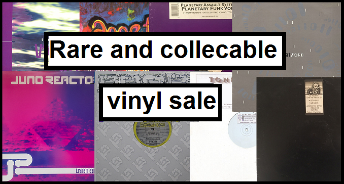 Rare and collectable vinyl sale